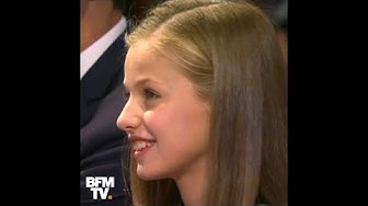 À 13 ans, la princesse Leonor d’Espagne s’exprime pour la première fois publiquement