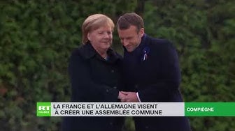 Sans demander l’avis de leurs peuples, Macron et Merkel vont créer une assemblée commune