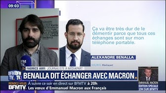 Fabrice Arfi (Mediapart): “J’ai des raisons de penser que ce qu’Alexandre Benalla m’a dit est vrai”