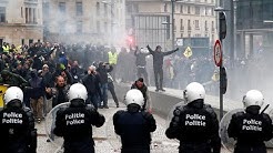 Invasion migratoire : des milliers de manifestants à Bruxelles contre le pacte de Marrakech (VIDÉO)