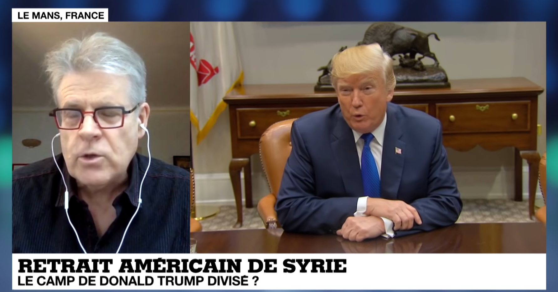 Pierre Guerlain : l’ancien chef du pentagone Jim Mattis est “un général militariste va-t-en-guerre”