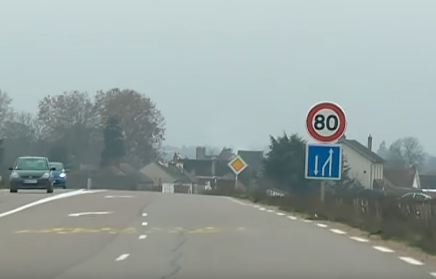 RD 974 entre Dijon et Beaune : il faut changer de vitesse toutes les 45 secondes (VIDÉO)