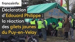 Déclaration d’Édouard Philippe : “Il a rallumé le feu, là” (un gilet jaune au Puy-en-Velay)