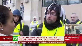 Un Gilet Jaune : « Le peuple veut la démission de Macron et la dissolution de l’Assemblée » (VIDÉO)