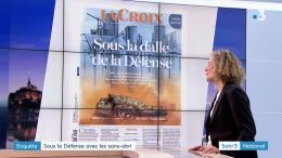 Paris : la vie des SDF sous la dalle de la Défense