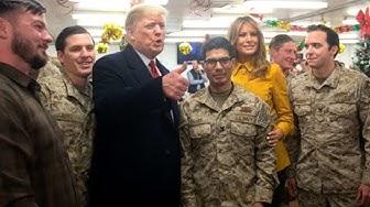 Trump lors d’une visite en Irak : “Les États-Unis ne peuvent pas être le gendarme du monde”