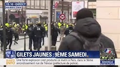 Gilets jaunes : des heurts éclatent entre manifestants et forces de l’ordre à Bourges (VIDÉO)
