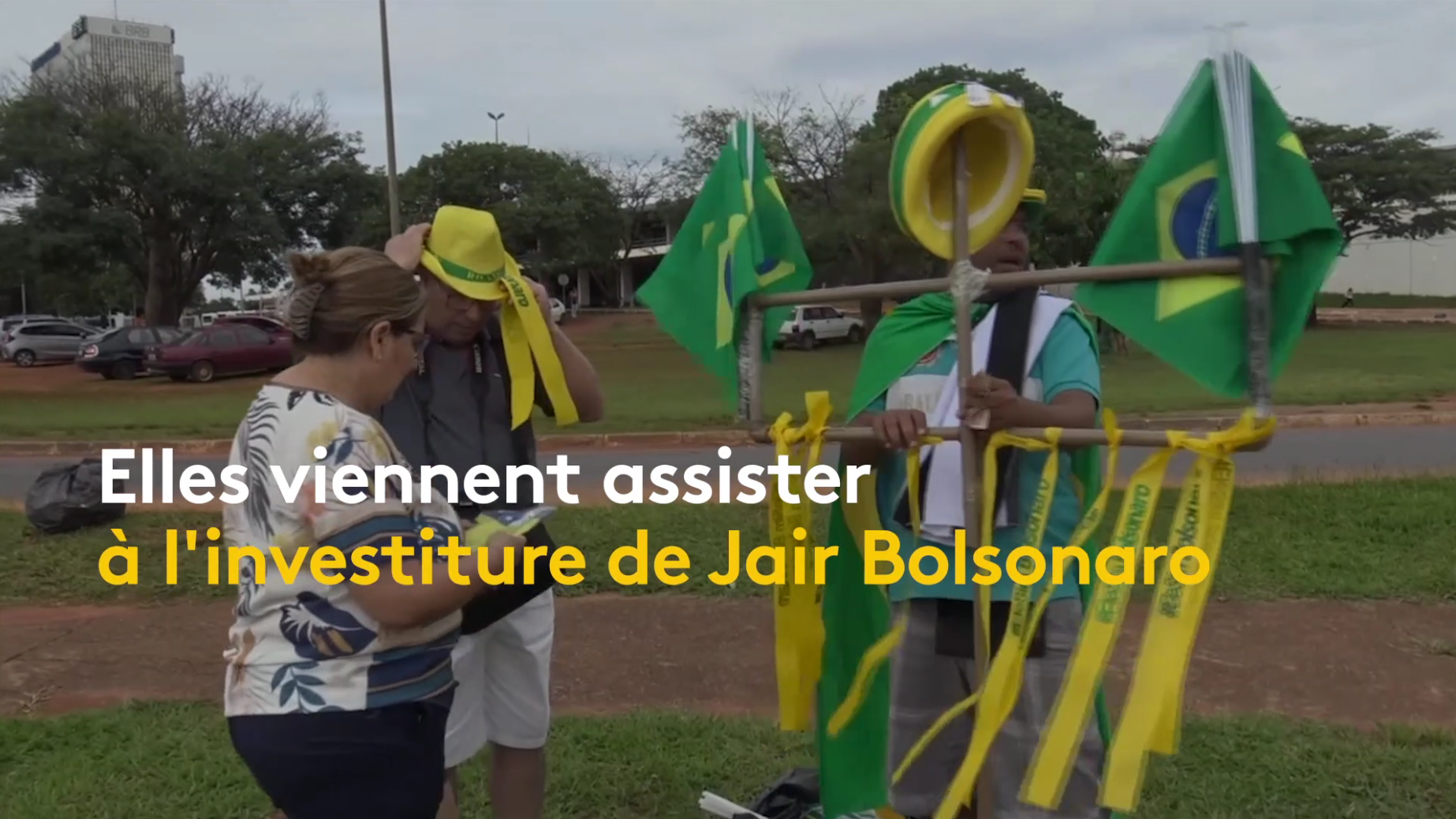 “Dieu nous en fait cadeau” : au Brésil, l’investiture de Jair Bolsonaro vue par ses partisans (VIDÉO)