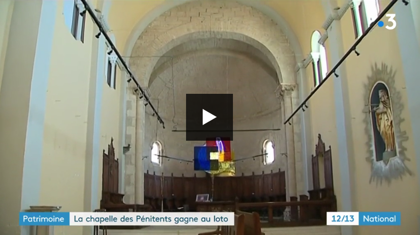 Patrimoine : la chapelle des Pénitents gagne au loto