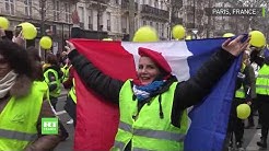 Gilets jaunes : des manifestants de nouveau très mobilisés (VIDÉO)