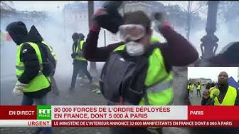 Scènes de violence près de l’Arc de Triomphe à Paris : deux Gilets jaunes témoignent (VIDÉO)