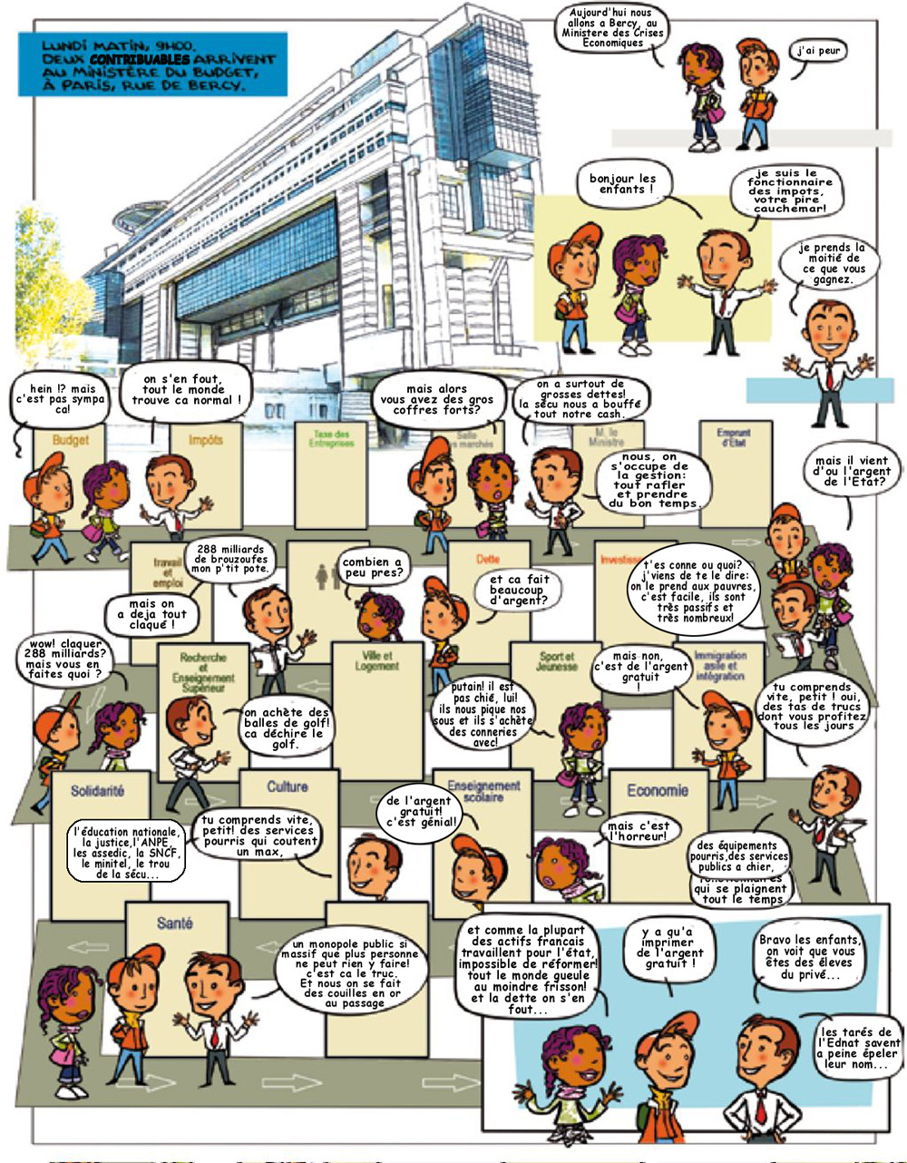 [Redite] Les impôts en BD, c’est plus facile :)