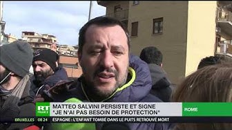 France – Italie : Matteo Salvini renchérit (VIDÉO)