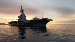 Les images à bord du porte-avions Charles de Gaulle, entièrement rénové et modernisé (VIDÉO)