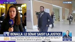 Le Sénat saisit la justice pour les cas de Benalla, Crase et de trois proches du Président