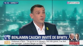 Européennes 2019 : Benjamin Cauchy annonce qu’il va s’associer à la liste de Nicolas Dupont-Aignan
