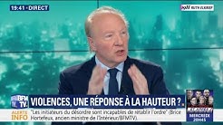 Tranquilou, Brice Hortefeux se dit favorable à une interdiction totale… de manifester ! (VIDÉO)