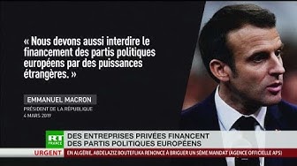 Quand des entreprises privées financent des partis politiques européens (ANALYSE)