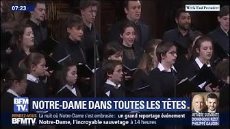 Les choristes de Notre-Dame de Paris, orphelins après l’incendie (VIDÉO)
