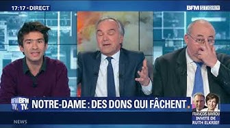 Course aux dons pour la restauration de Notre-Dame : Juan Branco VS Emmanuel Lechypre (DÉBAT)