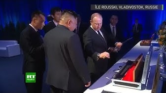 Échange d’épées : Vladimir Poutine et Kim Jong-un se sont offerts des armes de prix (VIDÉO)