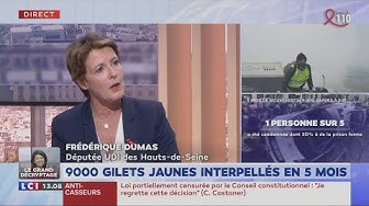 Frédérique Dumas démontre la dangerosité d’un article censuré de la loi anti-casseurs (VIDÉO)