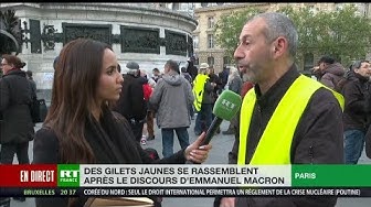 Discours de Macron : pour les Gilets Jaunes, « il n’y a rien de concret » (VIDÉO)