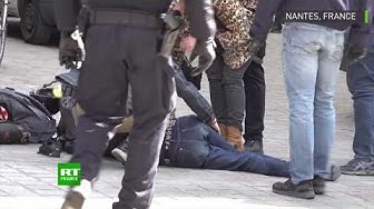 Nantes : l’acte 22 vire à l’affrontement entre police et manifestants, plusieurs blessés (VIDÉO)