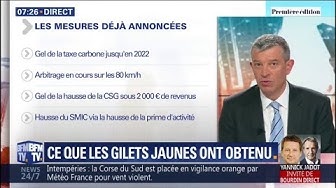 Les mesures obtenues par les gilets jaunes sont-elles “des miettes” ? (Nicolas Doze)