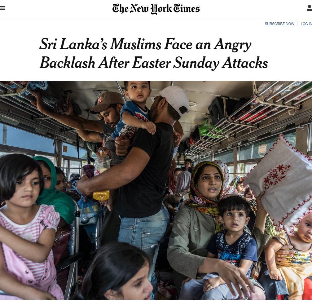 Pauvres musulmans du Sri Lanka : quand la presse gauchiste veut coûte que coûte nous faire verser une larme sur les mahométans