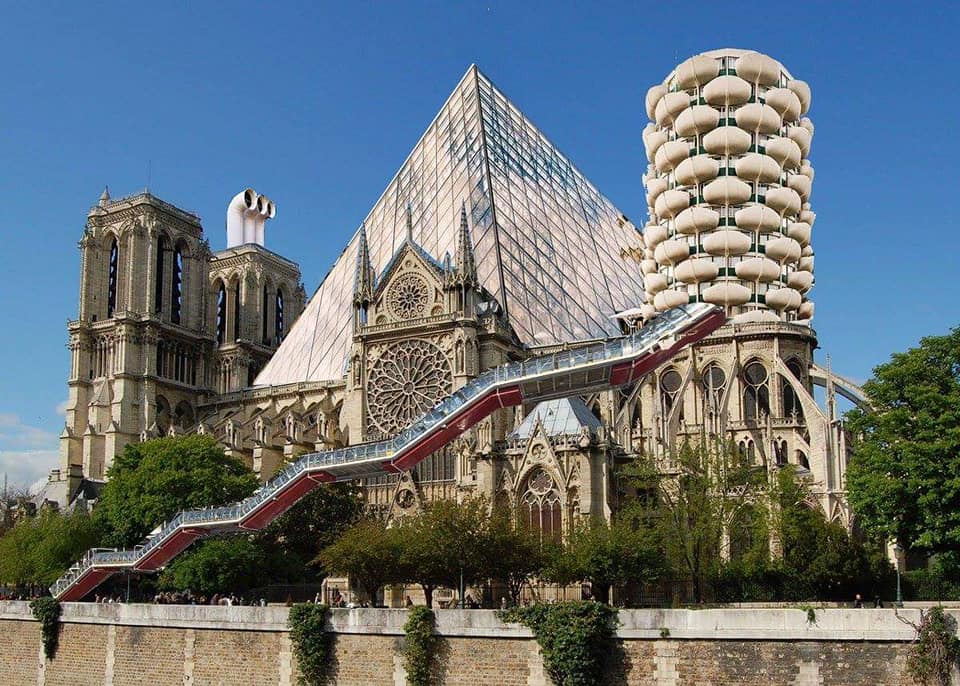 Notre-Dame rêvée par Macron et Cie