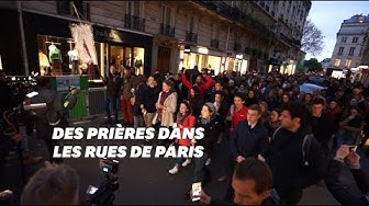 Notre-Dame de Paris : les images de la veillée de prière (VIDÉO)