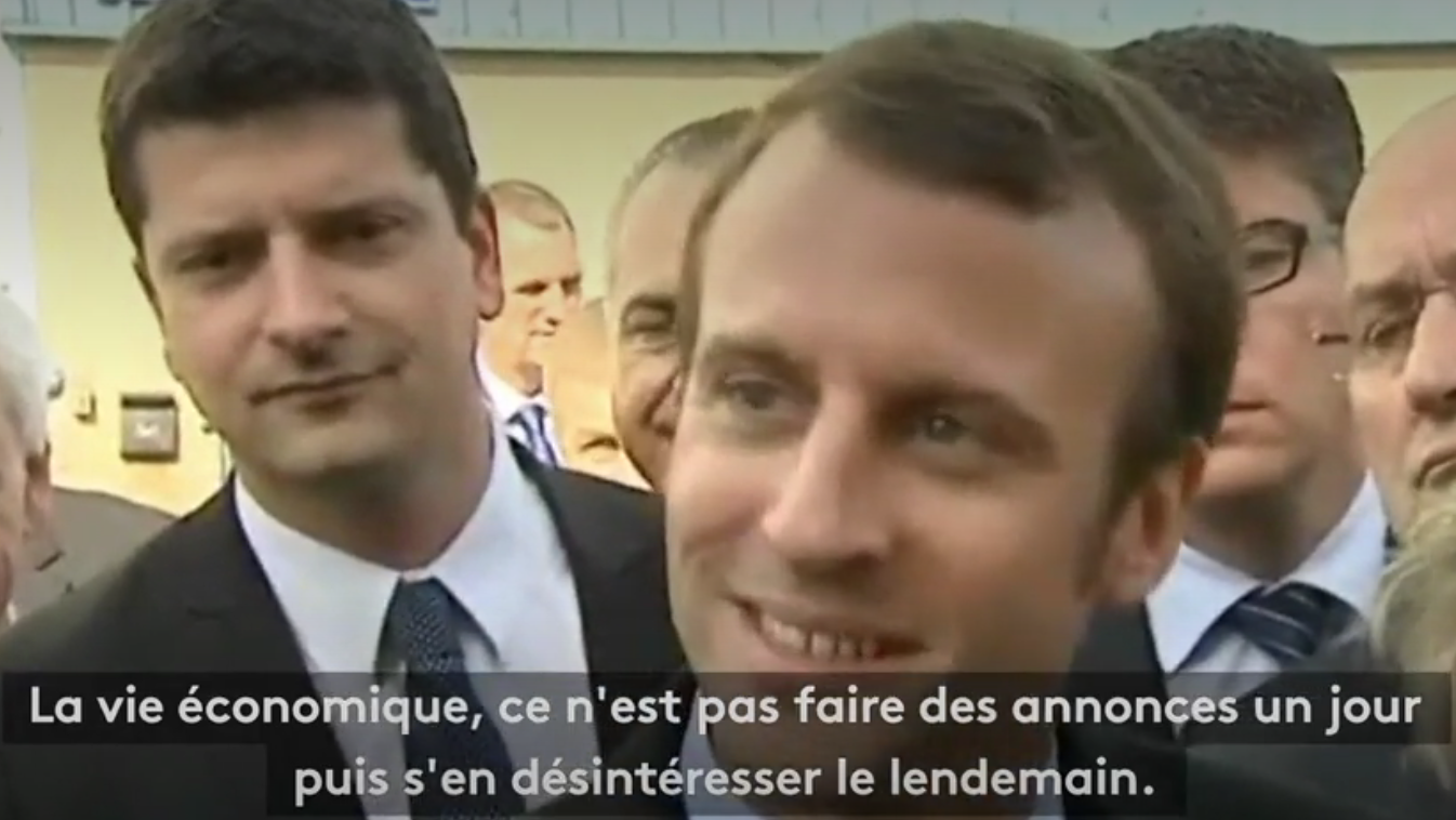 “Belfort a un avenir industriel” : quand Emmanuel Macron rassurait les salariés d’Alstom en 2015 (VIDÉO)