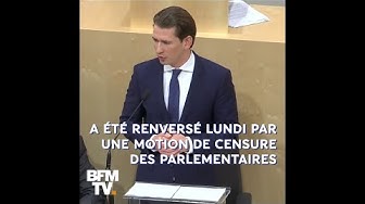 Le chancelier autrichien Sebastian Kurz (vaguement conservateur) renversé par la droite populiste et la gauche (VIDÉO)