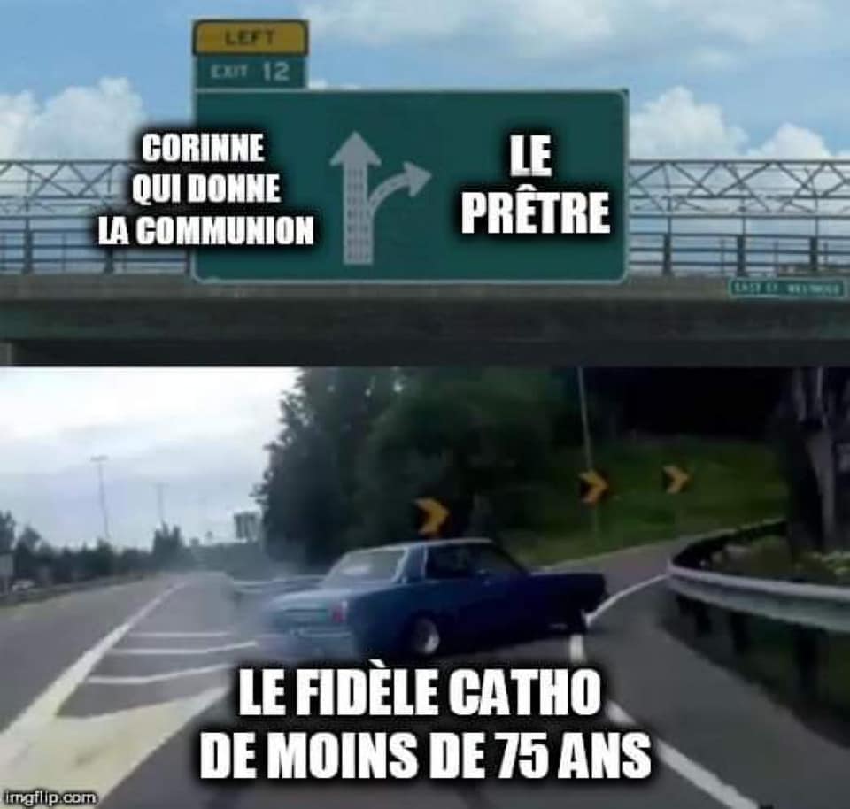 Le fidèle catho de moins de 75 ans (HUMOUR)