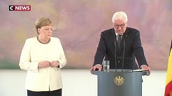 Angela Merkel, une nouvelle fois victime de tremblements (VIDÉO)