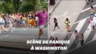 Gay Pride de Washington : à la moindre impression de détonation, les LGBT paniquent (VIDÉO)