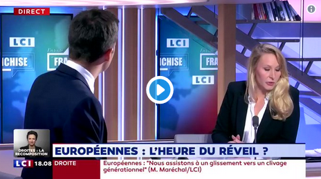 Marion Maréchal : “Le Rassemblement National est indispensable à la vie politique mais il n’est pas suffisant” (EXTRAITS MARQUANTS DE SON ENTRETIEN SUR LCI)