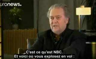 Steve Bannon à Euronews : “Vous êtes au service des élites mondialisées” (VIDÉO)