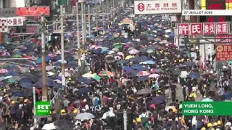 Hong Kong : les manifestants veulent créer une panique bancaire