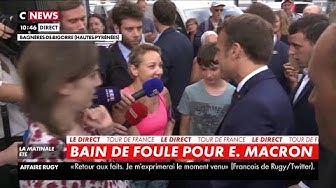 Emmanuel Macron recadre un passant qui fuit le débat après l’avoir lancé (VIDÉO)