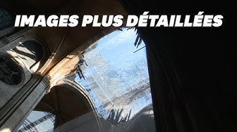 Les nouvelles images des dégâts de Notre-Dame avant sa reconstruction (VIDÉO)