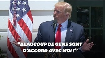Les tweets décomplexés de Trump ne “l’inquiètent pas” car “beaucoup de personnes sont d’accord” (VIDÉO)