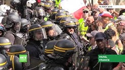 Gilets jaunes : des affrontements lors de l’acte 39 (VIDÉO)