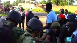 Affrontements entre clandestins africains et haïtiens et force de l’ordre à la frontière mexicaine (VIDÉO)