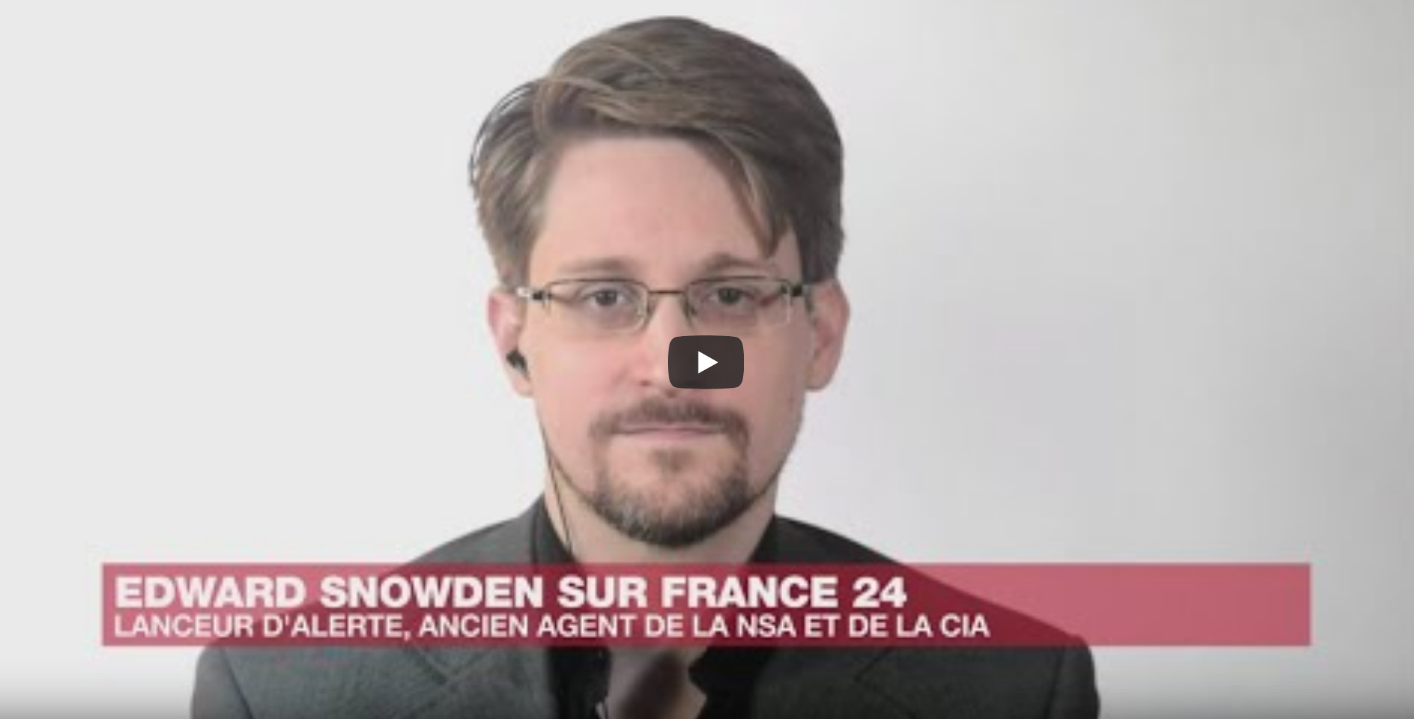 Entretien exclusif avec Edward Snowden : “On a changé les lois pour légitimer la surveillance” (VIDÉO)