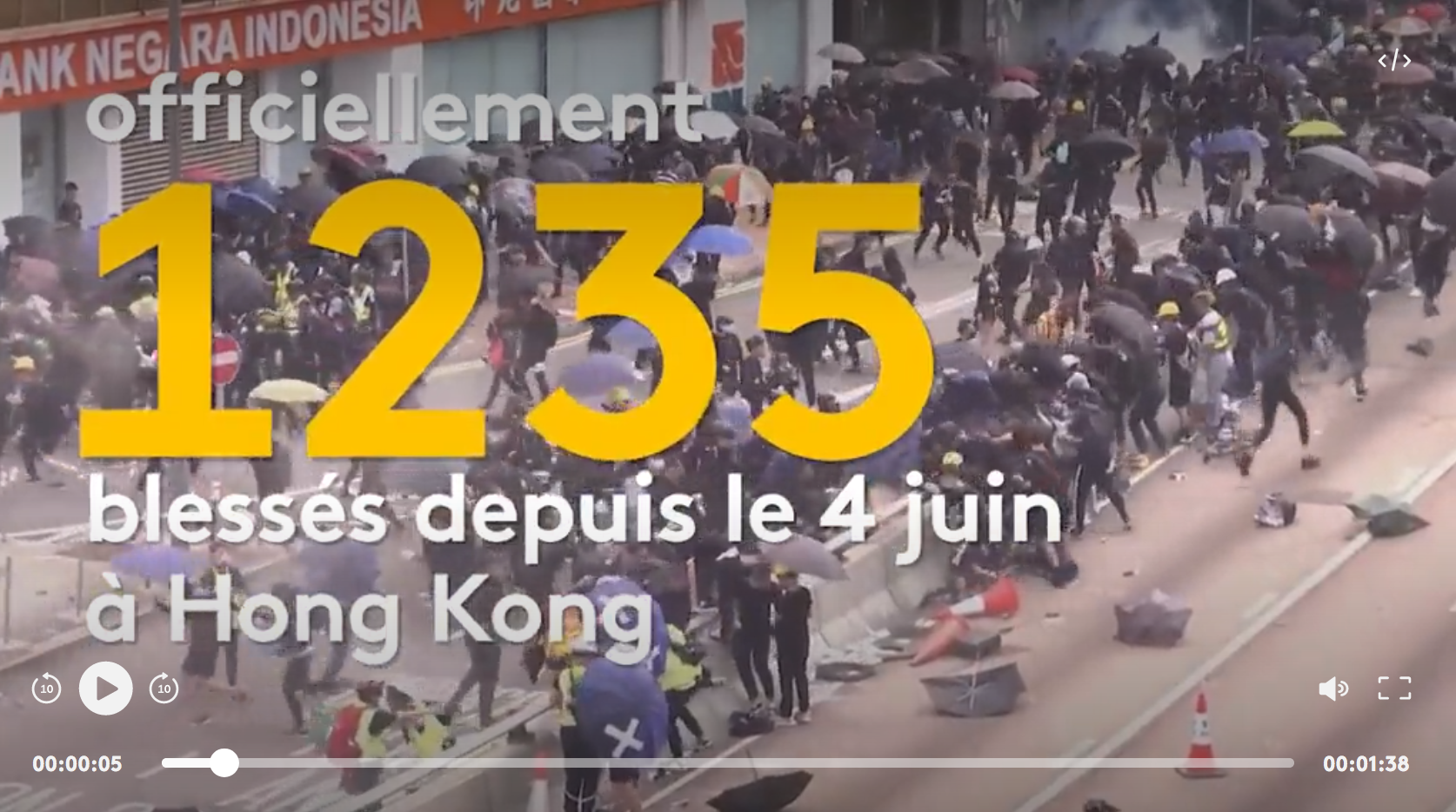 Hong Kong : une “clinique de l’ombre” pour protéger l’identité des manifestants
