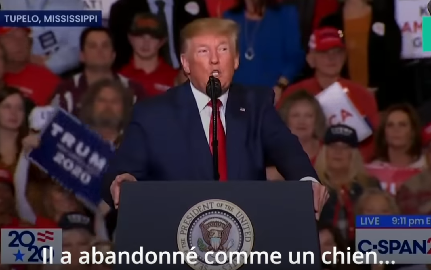 “Chien”, “pathétique”, “pauvre type”… Trump attaque violemment le Démocrate O’Rourke après son retrait de la primaire (VIDÉO)