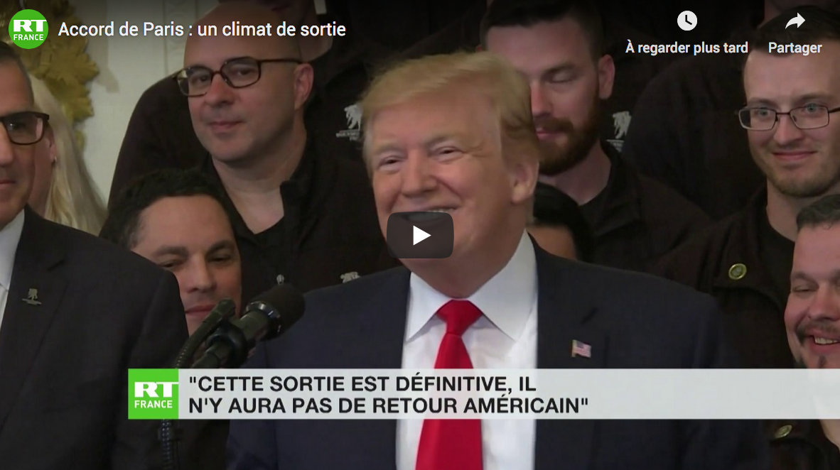 Accord de Paris : un climat de sortie