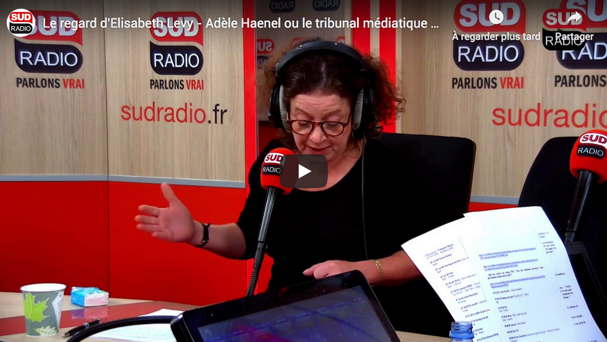 Élisabeth Lévy : Adèle Haenel ou le tribunal médiatique des réseaux sociaux (VIDÉO)